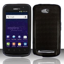 TPU Gel Case for Coolpad Quattro 4G / 5860E (Black)